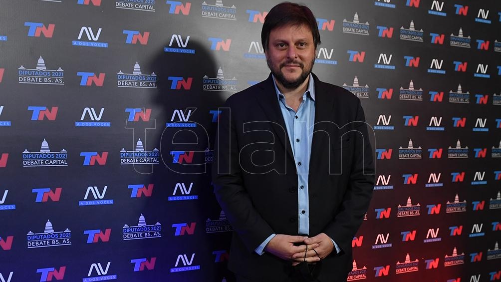 Leandro Santoro hizo foco en la excesiva toma de deuda (Foto: Maximiliano Luna).