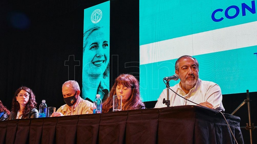 Hctor Daer Carlos Acua y Pablo Moyano estarn al frente por los prximos cuatro aos Foto Paula Ribas