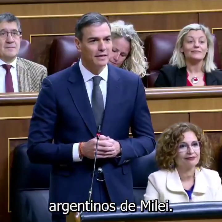 El presidente de España, Pedro Sánchez, se refirió al escándalo de $LIBRA y al mandatario Javier Milei