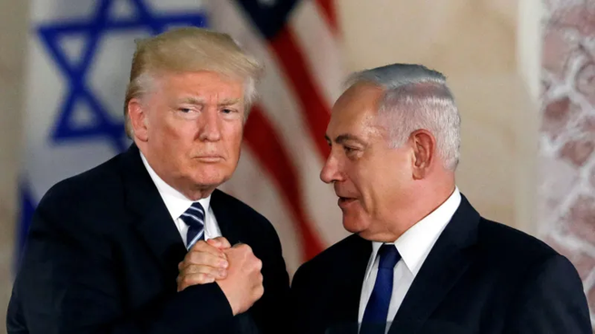 Donald Trump recibió a Benjamin Netanyahu en Washington.