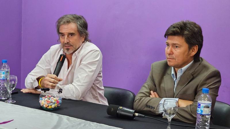 Bertie Benegas Lynch, y LISANDRO ALMIRÓN