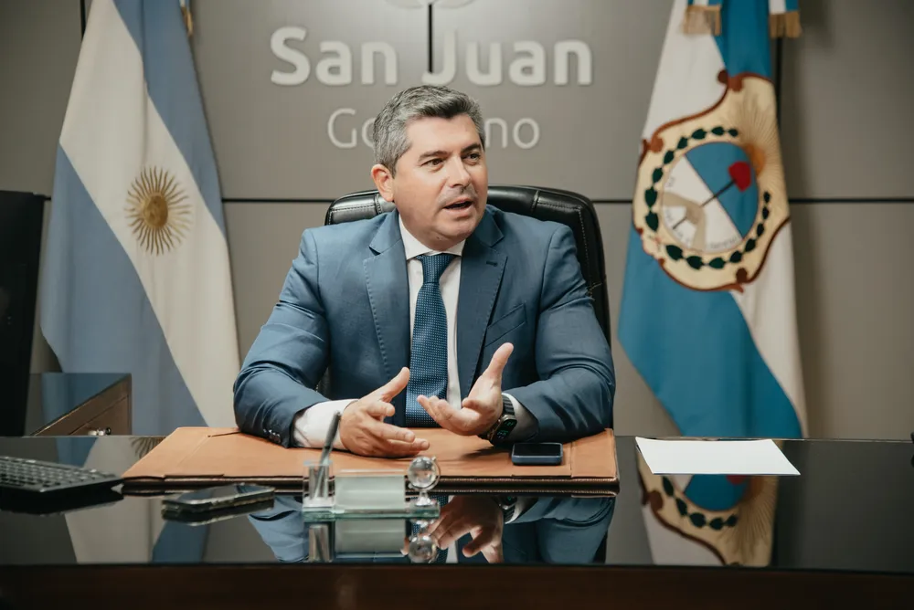 Marcelo Orrego, gobernador de San Juan.